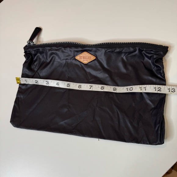 MZ Wallace black nylon cosmetic Euc - Picture 8 of 9